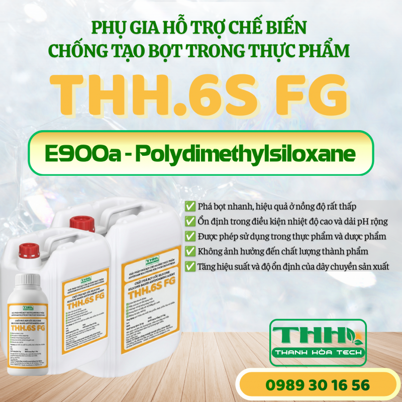 Chất Phá Bọt Nhũ Tương Silicone Cho Ngành Dược & Mỹ Phẩm