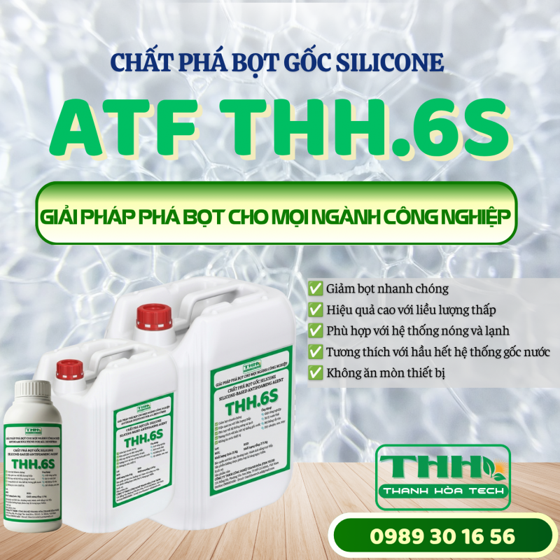 Chất phá bọt nhũ tương Silicone cho ngành dệt nhuộm, da giày